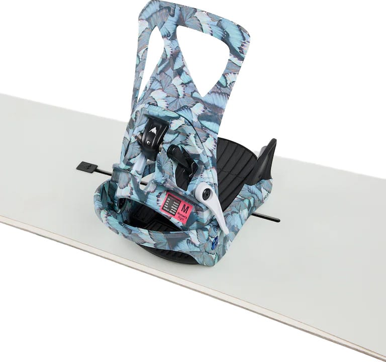 Burton Women's Step On® Snowboard Binding Blue Butterflies